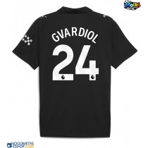 Moški Nogometni dresi Manchester City Josko Gvardiol #24 Gostujoči 2025-26 Kratek Rokav